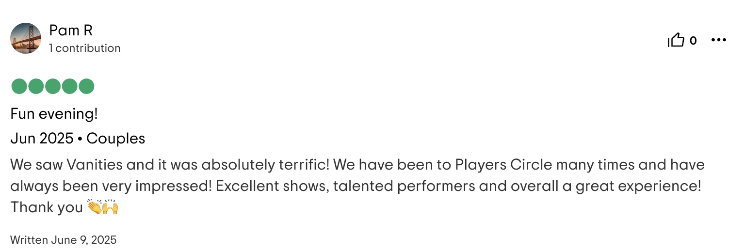 Trip Advisor Review